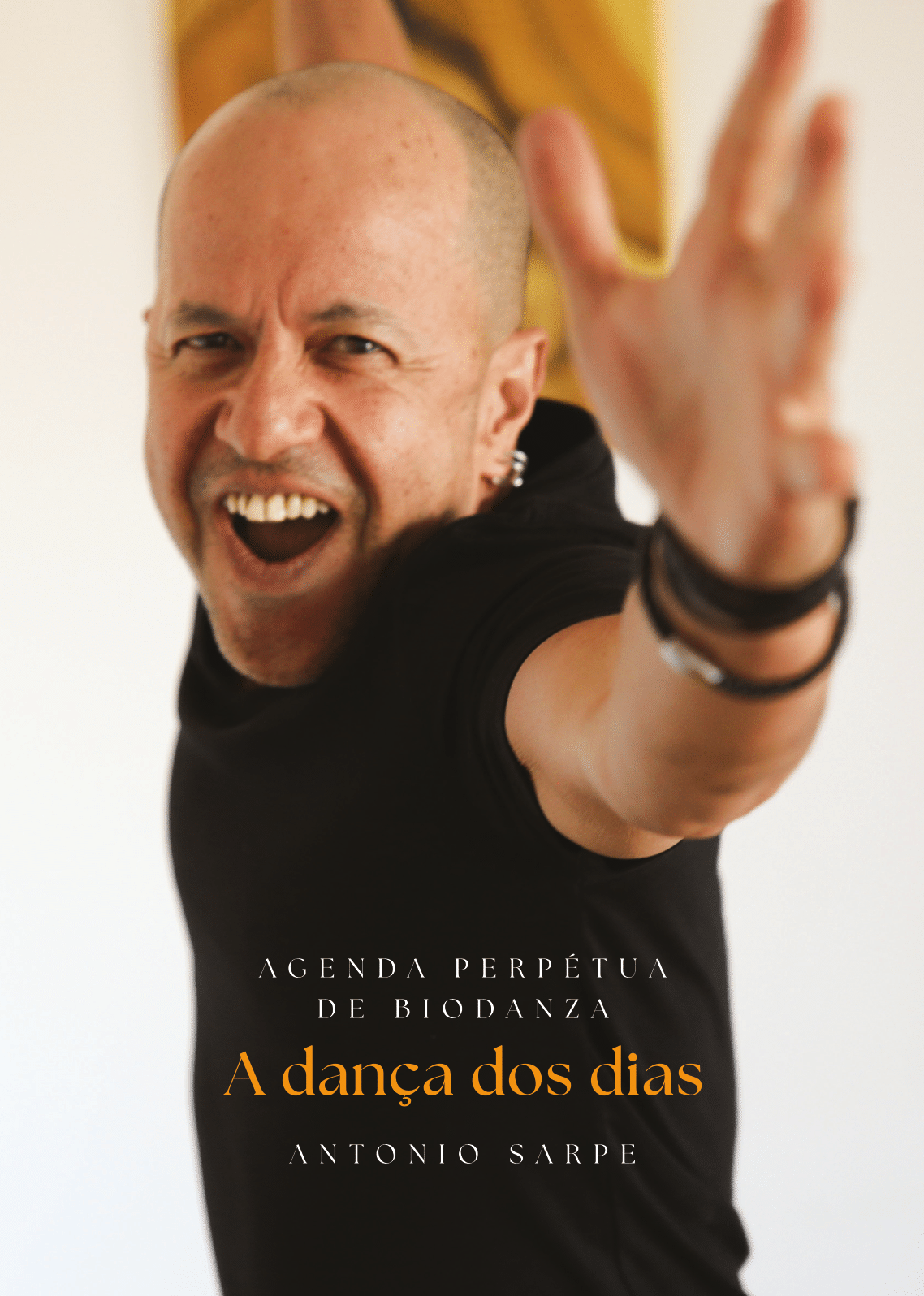 Capa de A dança dos dias — Agenda perpétua de Biodanza