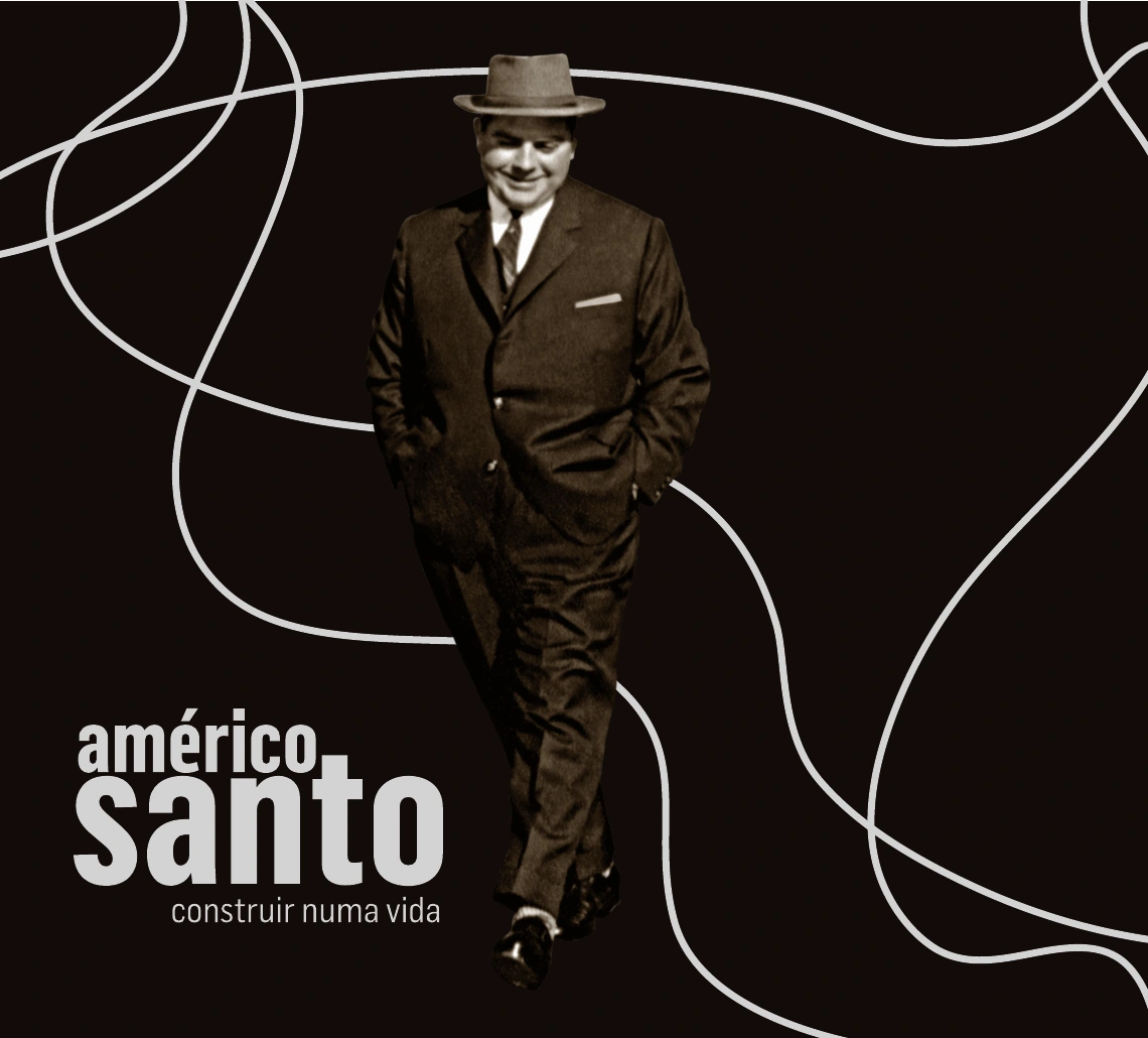 Capa de Américo Santo — Construir numa vida